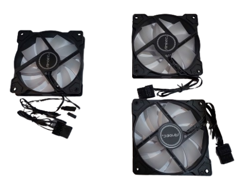 תמונה של מאווררים למארז Antec 120mm RGB 3 Pack Fan 1 Master+2 SLAVE