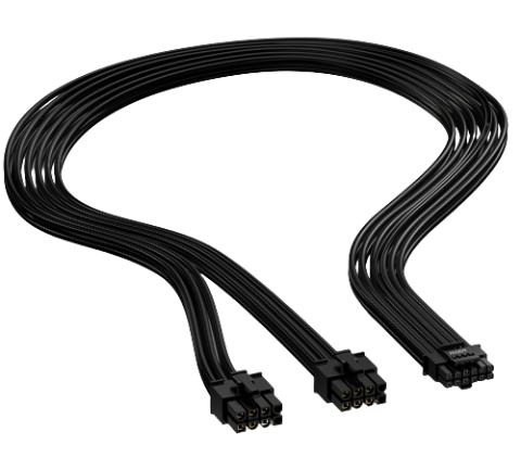 תמונה של מתאם לספק אנטק Antec HCG series ATX3.0 12VHPWR 600W CABLE ADAPTER