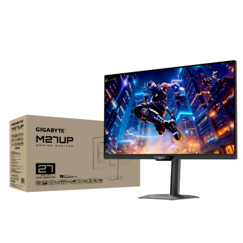 תמונה של מסך גיימינג Gigabyte M27UP 4K SS IPS 160Hz 1MS HDR USB HUB