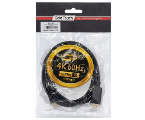 תמונה של כבל אקטיבי DP ל-HDMI תומך עד 4K 60hz אורך 1.8 מטר חד כיווני