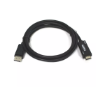 תמונה של כבל אקטיבי DP ל-HDMI תומך עד 4K 60hz אורך 1.8 מטר חד כיווני