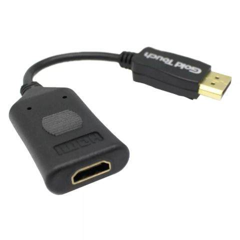תמונה של מתאם אקטיבי DP to HDMI 0.2m Active 4K@30Hz