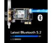 תמונה של כ.רשת אלחוטי Cudy WE3000 AX200 WIFI 6 Bluetooth 5.2 PCI-E