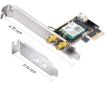 תמונה של כ.רשת אלחוטי Cudy WE3000 AX200 WIFI 6 Bluetooth 5.2 PCI-E