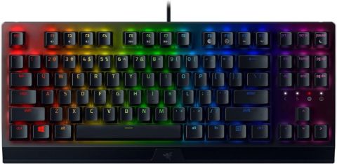 תמונה של מקלדת גיימינג Razer BlackWidow v3 TKL Wired RGB Green Switches