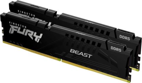 תמונה של זכרונות KINGSTON FURY BEAST 32GB 2X16GB 6000MHZ CL30 EXPO/XMP