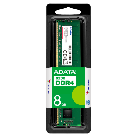 תמונה של זיכרון לנייח ADATA Premier 8GB DDR4 3200MHz CL22 1.2V UDIMM