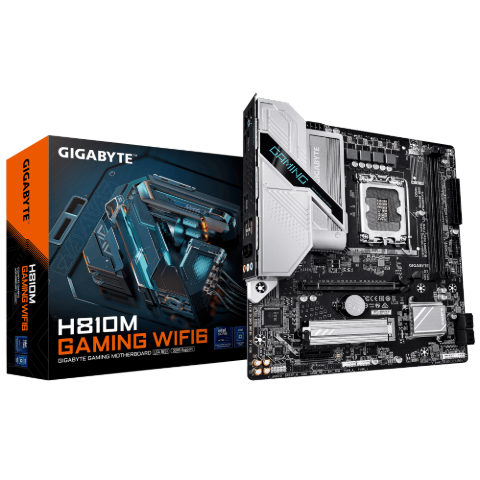 תמונה של לוח Gigabyte H810M Gaming WIFI6 Micro-Atx DDR5 LGA1851 VGA HDMI