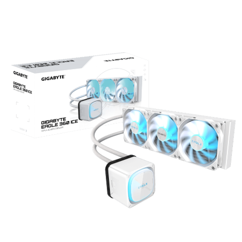 תמונה של קירור נוזלי למעבד GIGABYTE EAGLE 360 ICE ARGB