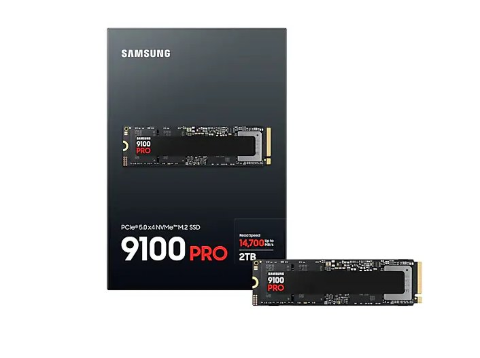 תמונה של דיסק פנימי Samsung 9100 PRO 2TB Gen5 M.2 NVME 2.0 14800/13400 RW