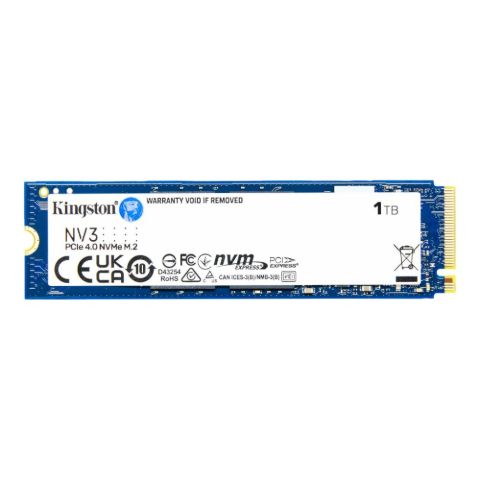 תמונה של דיסק פנימי Kingston NV3 1TB NVME GEN 4.0 M.2 2280 6000/4000Mb/s
