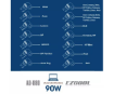 תמונה של שנאי אוניברסלי למחשב ניד EZCOOL AD-880 90W AUTO Identification