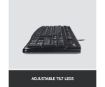 תמונה של מקלדת לוגיטק חוטית עברית אנגלית LOGITECH K120