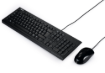 תמונה של סט חוטי מקלדת ועכבר צבע שחור  ASUS U2000A