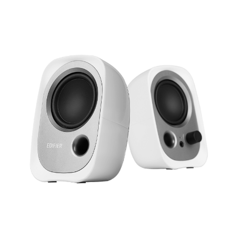 תמונה של רמקולים Edifier R12U White USB Compact Speakers 4W RMS AUX