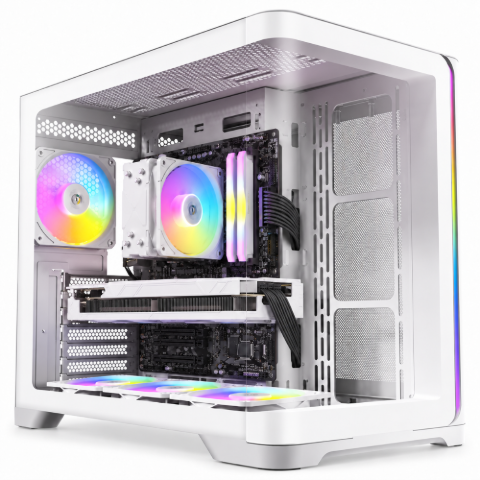 תמונה של מחשב גיימינג C5 White i5 14400F 32GB 1TB RTX 5060 8GB