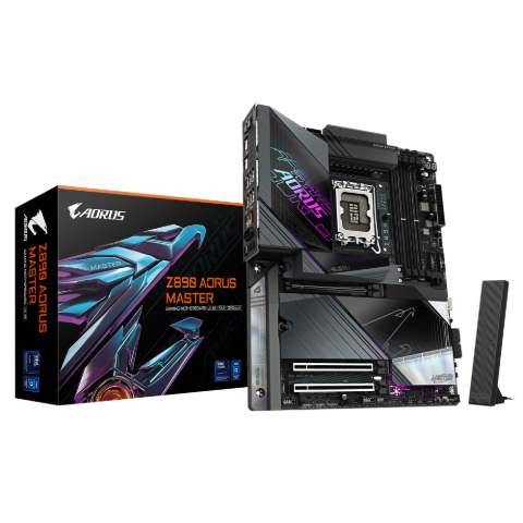 תמונה של לוח לאינטל דור 15 Gigabyte Z890 AORUS MASTER 10GBE LAN WIFI7 ATX