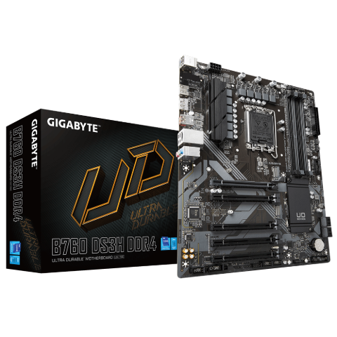 תמונה של לוח Gigabyte B760 DS3H DDR4 ATX PCIE 4.0 DP HDMI LGA1700