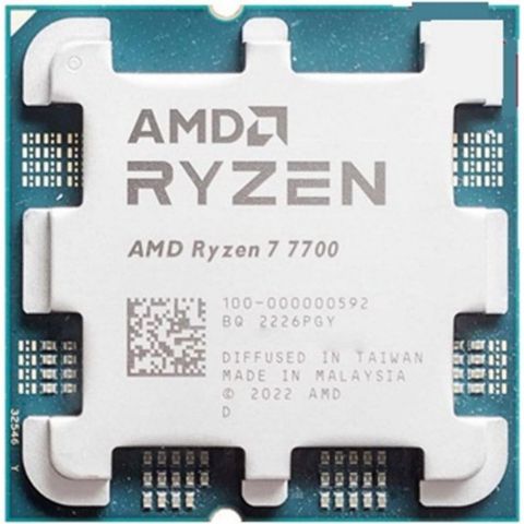 תמונה של מעבד AMD Ryzen 7 7700 Tray Gaming Processor PCIE 5.0 AM5 105W TDP