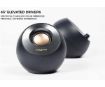 תמונה של רמקולים למחשב Creative Pebble V2 Black 2.0 USB powered Black