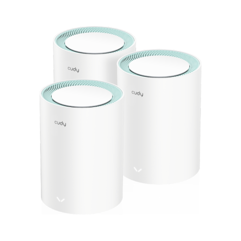 תמונה של מגביר טווח Cudy M1500 AX1500 MESH WIFI6 System 3 pack