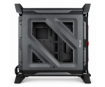 תמונה של מארז שחור ידיות InfiniRail בלי מאווררים Corsair WARTH Mid Tower