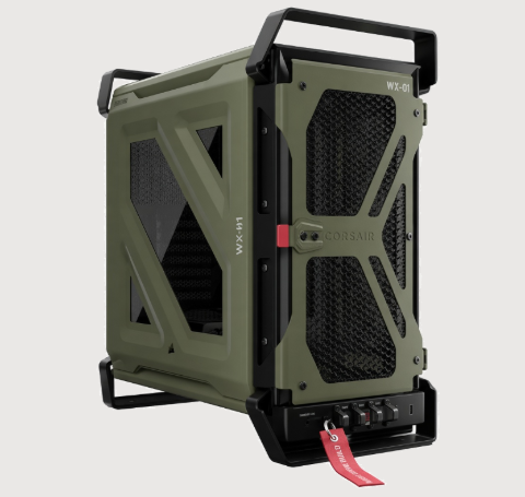 תמונה של מארז Corsair WARTHOG OLIVE DRAB Mid Tower Case