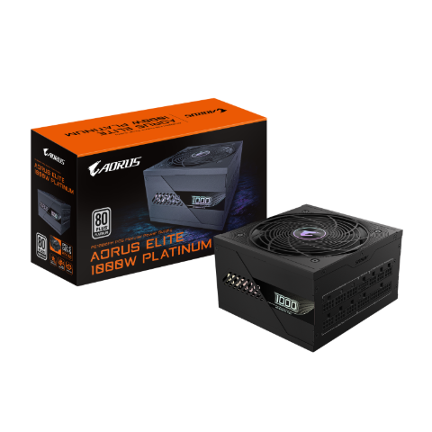 תמונה של ספק כוח AORUS ELITE P1000W 80 Plus Platinum Modular PCIe 5.1