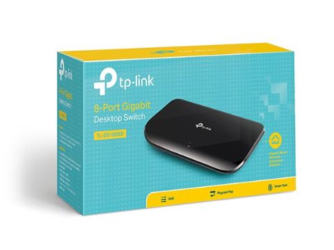 תמונה של סוויץ' TPLINK TL-LS1008G 8 Port SOHO Switch 1G