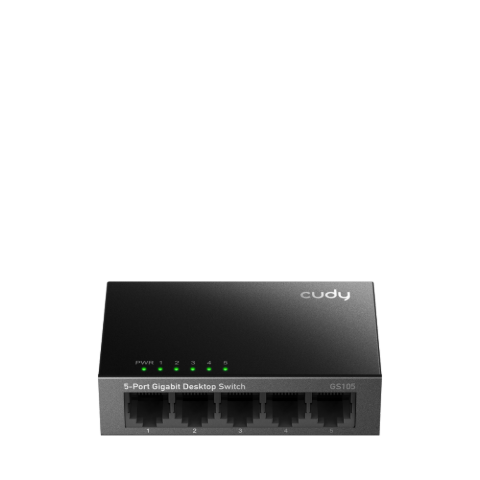תמונה של מתג לא מנוהל Switch Cudy GS105 5 port 1GB switch Steel Case