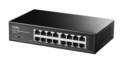 תמונה של מתג לא מנוהל CUDY GS1016 16 Port Gigabit Ethernet Switch